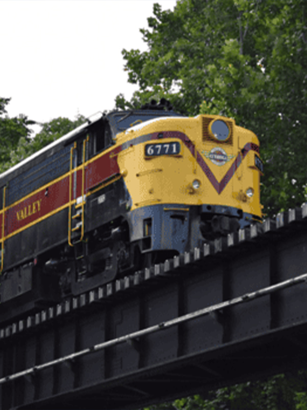 Yellow-Train-on-Tracks